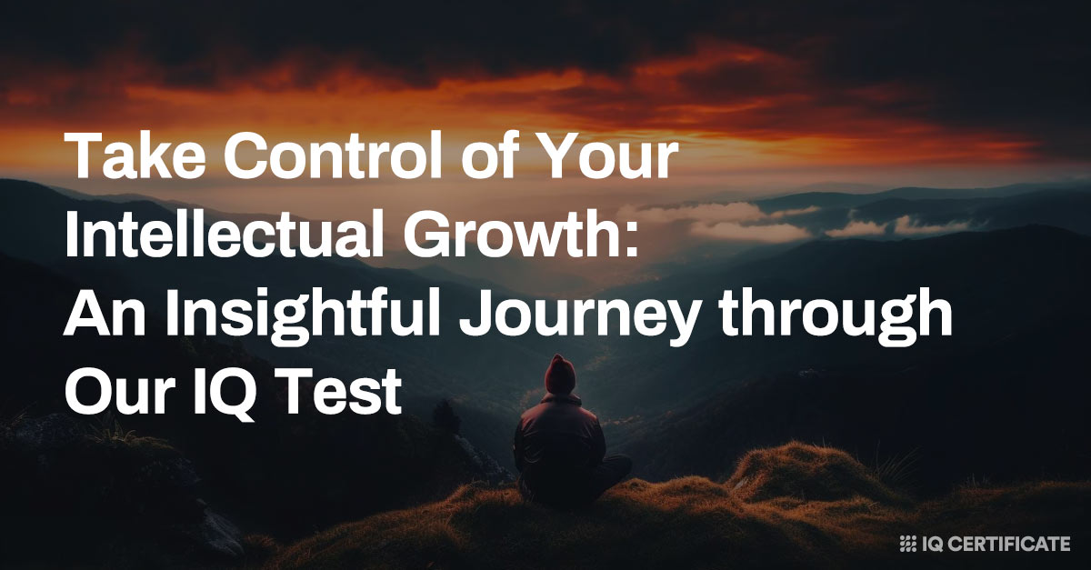 Take Control of Your Intellectual Growth: An Insightful Journey through ...